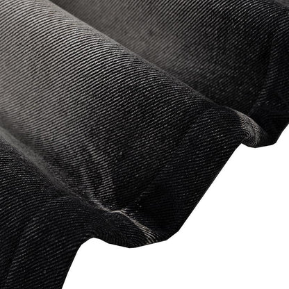 Washed Black Loose Jeans