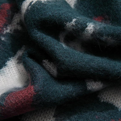 Vintage Loose Gradient Dyed Sweater