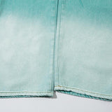 Green High-waist Baggy Jeans