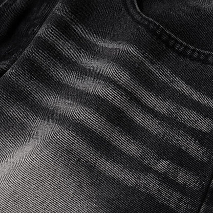 Faded Black Denim Jeans