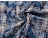 Vintage Plaid Ripped Shirt