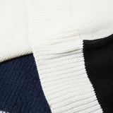 Splicing Color Oversized Sweater