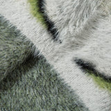 Y2k Fuzzy Knitted Vest