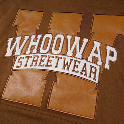 Letter Printed Oversized Hoodie