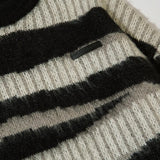 Zebra Lord Striped Sweater