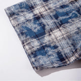 Vintage Plaid Ripped Shirt