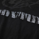 Washed Letters Galaxy Hoodie