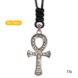 Egyptian Anka Cross Pendant Necklace