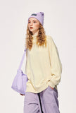 Turtleneck Loose Solid Color Sweater