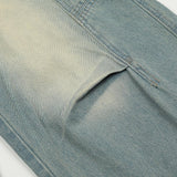 Y2k Gradient Wrinkle Loose Jeans