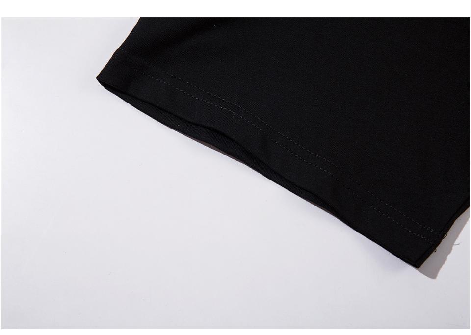 Embroidery Letter Print T-shirt