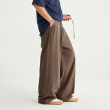 Loose Solid Color Baggy Pants