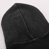 Vintage Washed Embroidery Hoodie