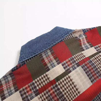 Patchwork Plush Shirt