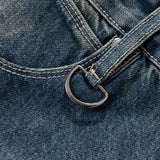 Washed Blue Loose Jeans