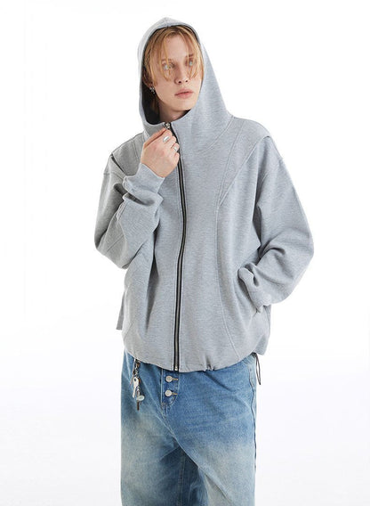 Minimalist Zip-Up Hoodie