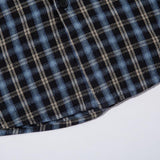 Plaid Polo Loose Shirt