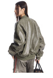 Modern Edge Flight Leather Jacket