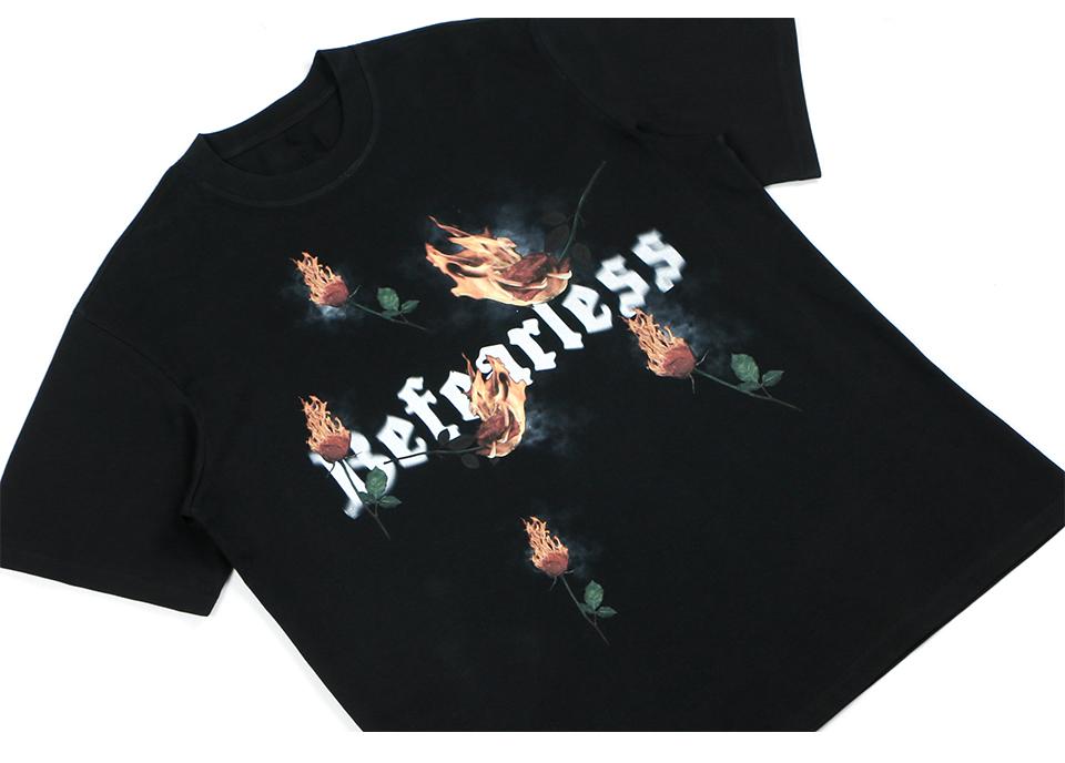 Loose Rose Burning T-shirt
