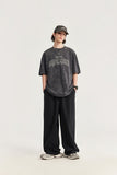 Loose Solid Color Baggy Pants