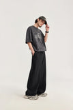 Loose Solid Color Baggy Pants