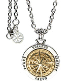 Golden Compass Necklace