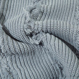 Loose Stripped Knitted Sweater