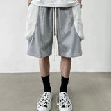 Stitching Side Pockets Jorts