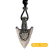 Greek Stones Titanium Steel Necklace