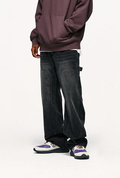 Wide-leg Baggy Cowboy Jeans