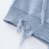 Stitched Vest Sleeveless Sweater