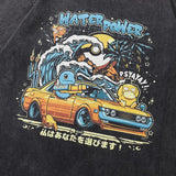 Washed Water Power Printed T-Shirt