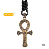 Egyptian Anka Cross Pendant Necklace