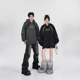 Color Contrast Oversized Hoodie