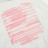 Piano Notes Print Hoodie