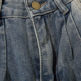 Multi-Pockets Retro Loose Pants