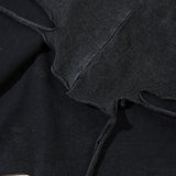 Y2k Chain Ripped Washed T-shirt