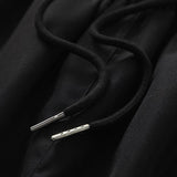 Contrast Color Drawstring Sports Shorts