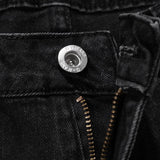 Edgy Black Flared Jeans