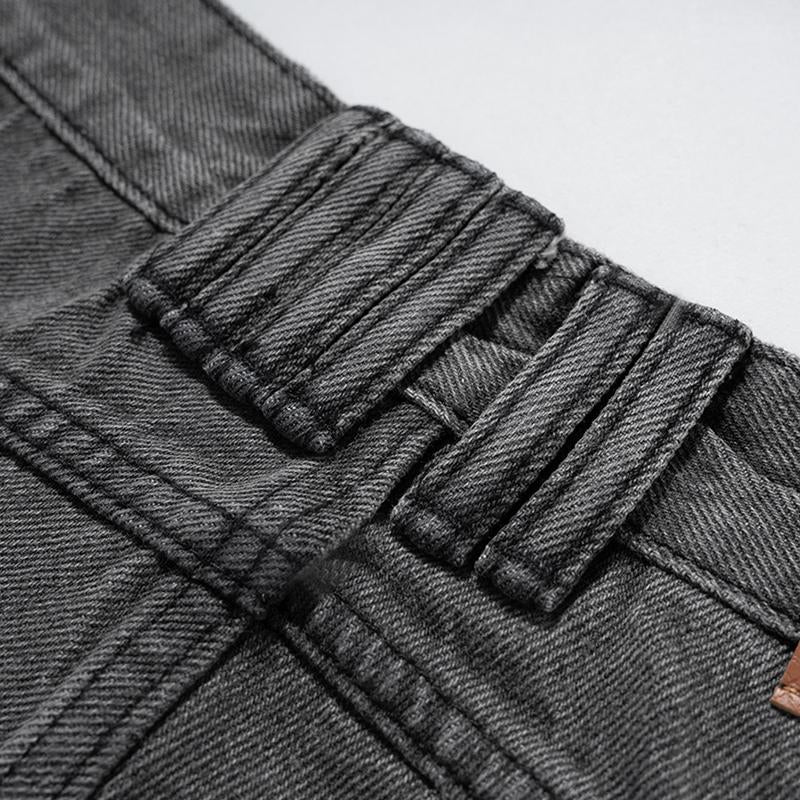 Baggy Doubled Washed Jeans