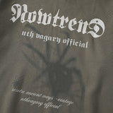 Loose Spider Graphic Sweatshirt