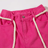 Star Pink Denim Jeans