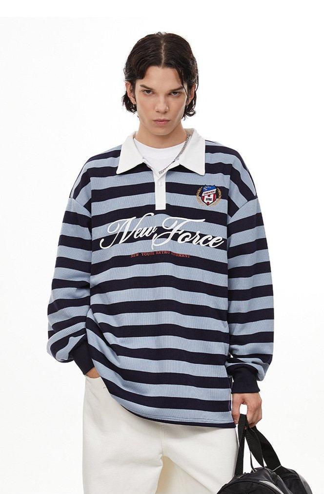 Classic Striped Rugby T-shirt