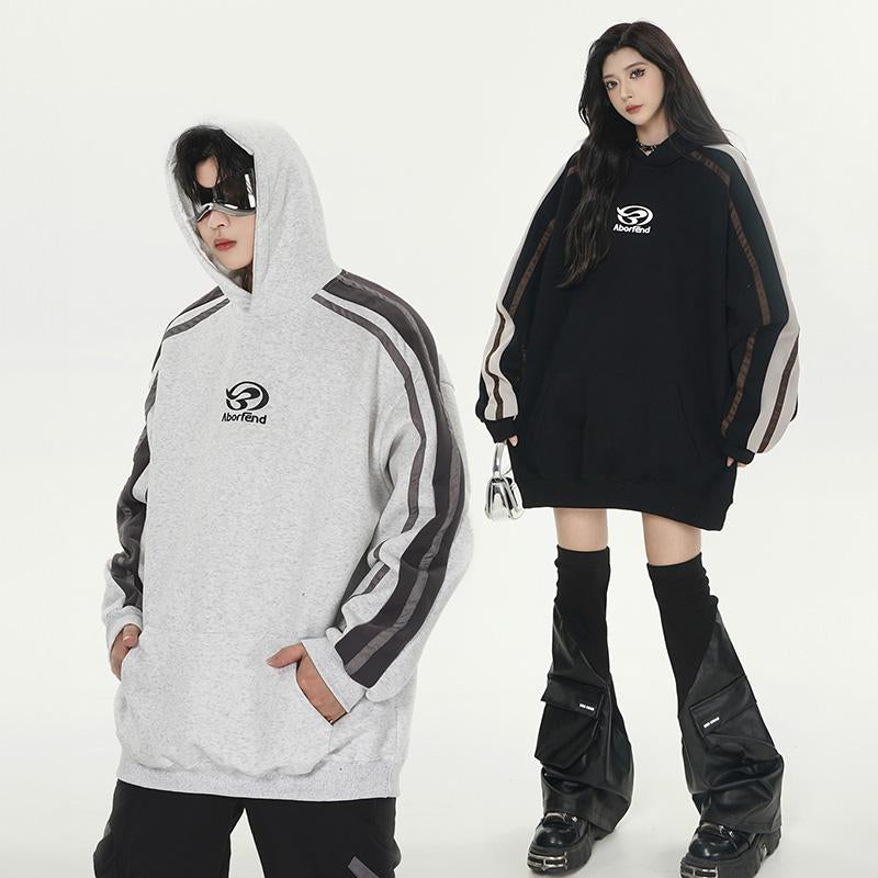 Striped Oversized Hoodie