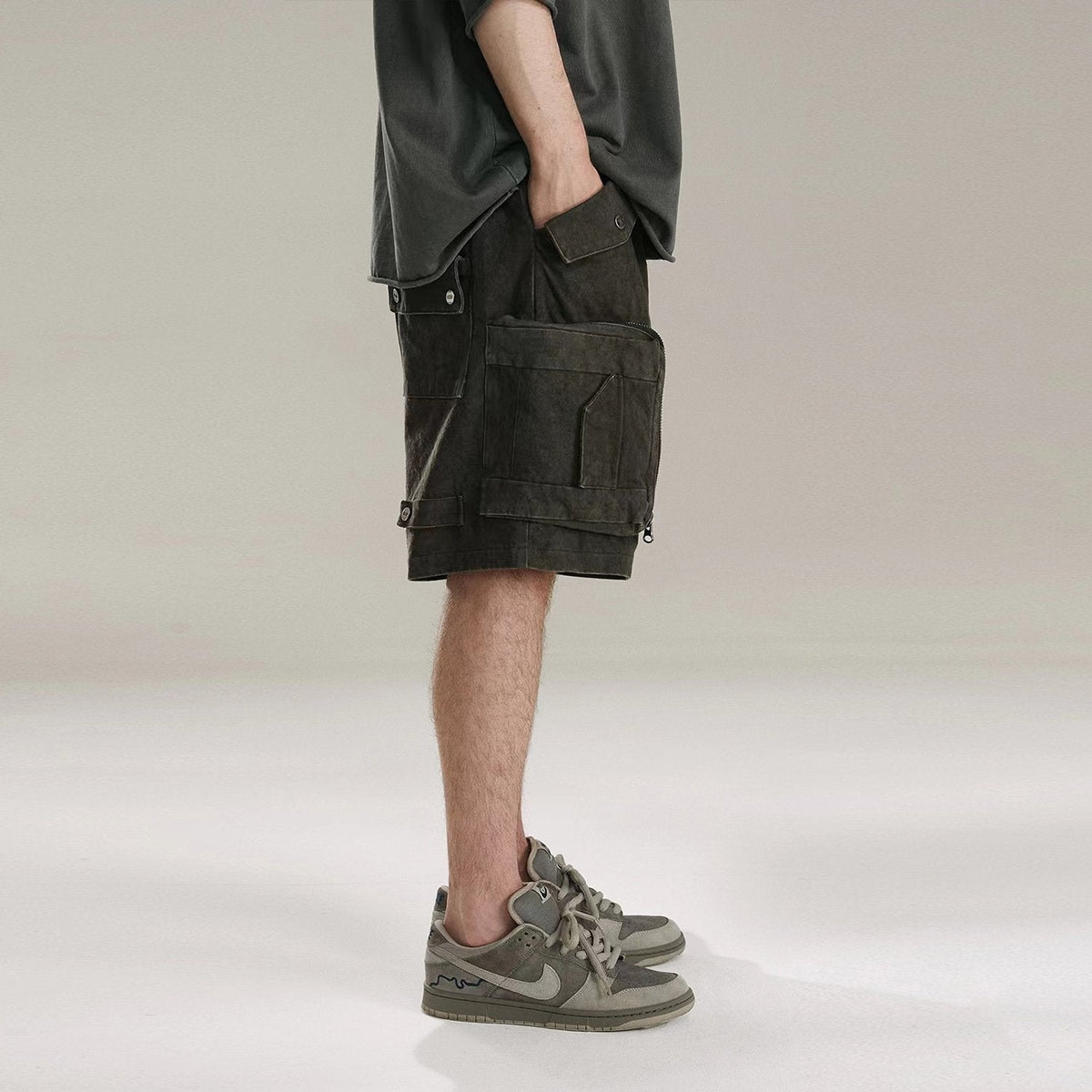 Big Pocket Washed Jorts