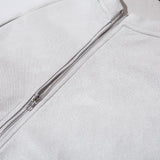 Loose Side Zipper T-shirt