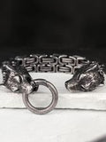Retro Etched Sawtooth Ring