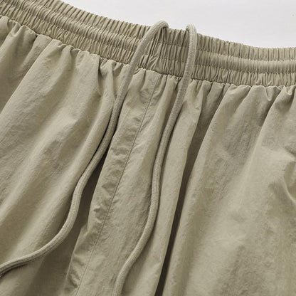 Loose Solid Color Sports Shorts