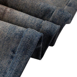 Vintage Grunge Worker Washed Denim Pants