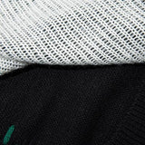 Loose Falling Person Knitted Sweater